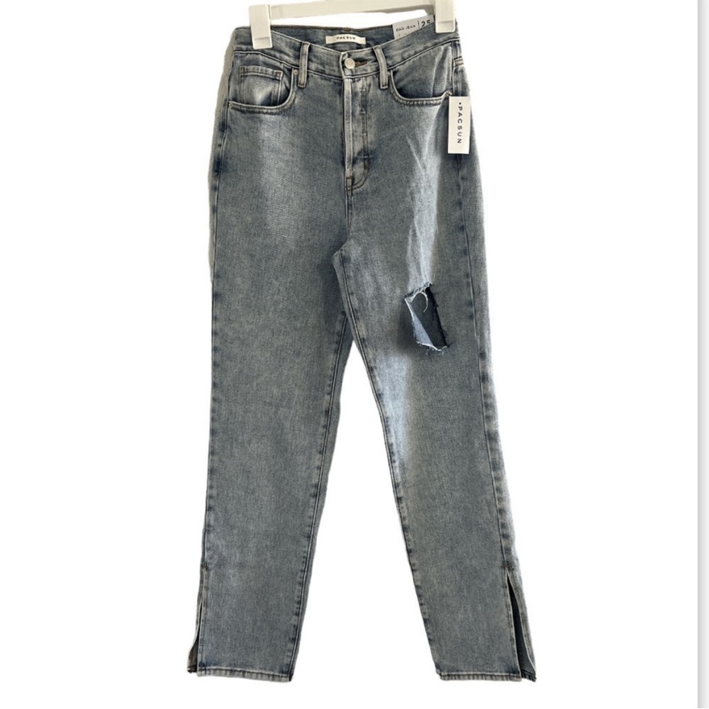 PacSun Riley Dad Jean with Split Hem